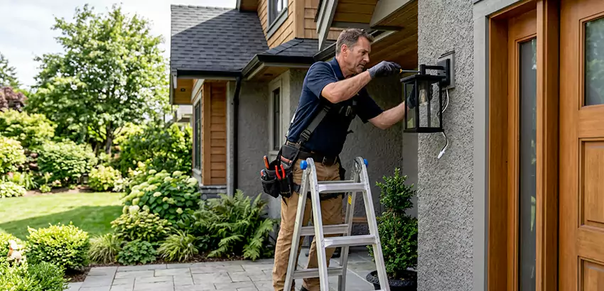 Outdoor and Exterior Light Fixture Installation in Ephrata