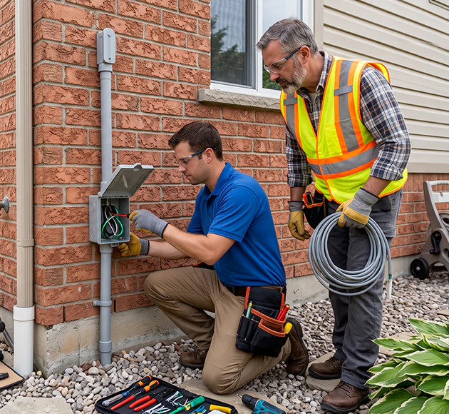 Professional Outdoor Outlet Installation: Your Local Exterior Wiring Team in Ephrata, PA